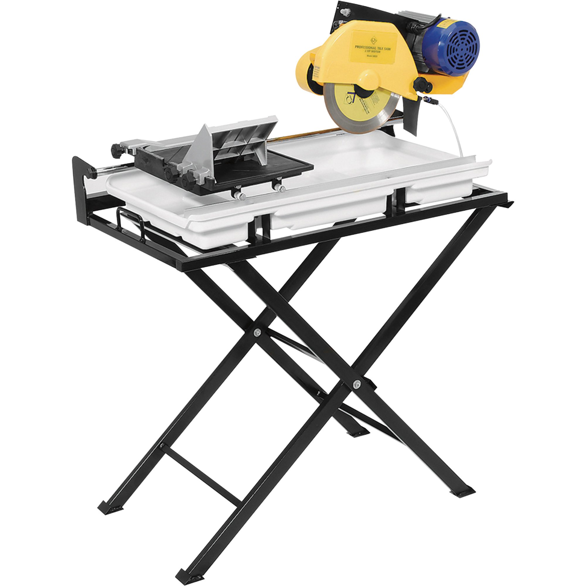 QEP Dual-Speed Tile Saw — 10in. Blade, 15 Amps, Model# 60020SQ